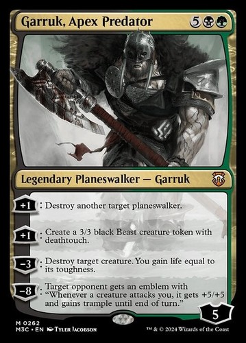 Garruk apex predator modern - garruk,,